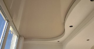 Натяжной потолок на балкон Кимовск, цена 6092 руб.
